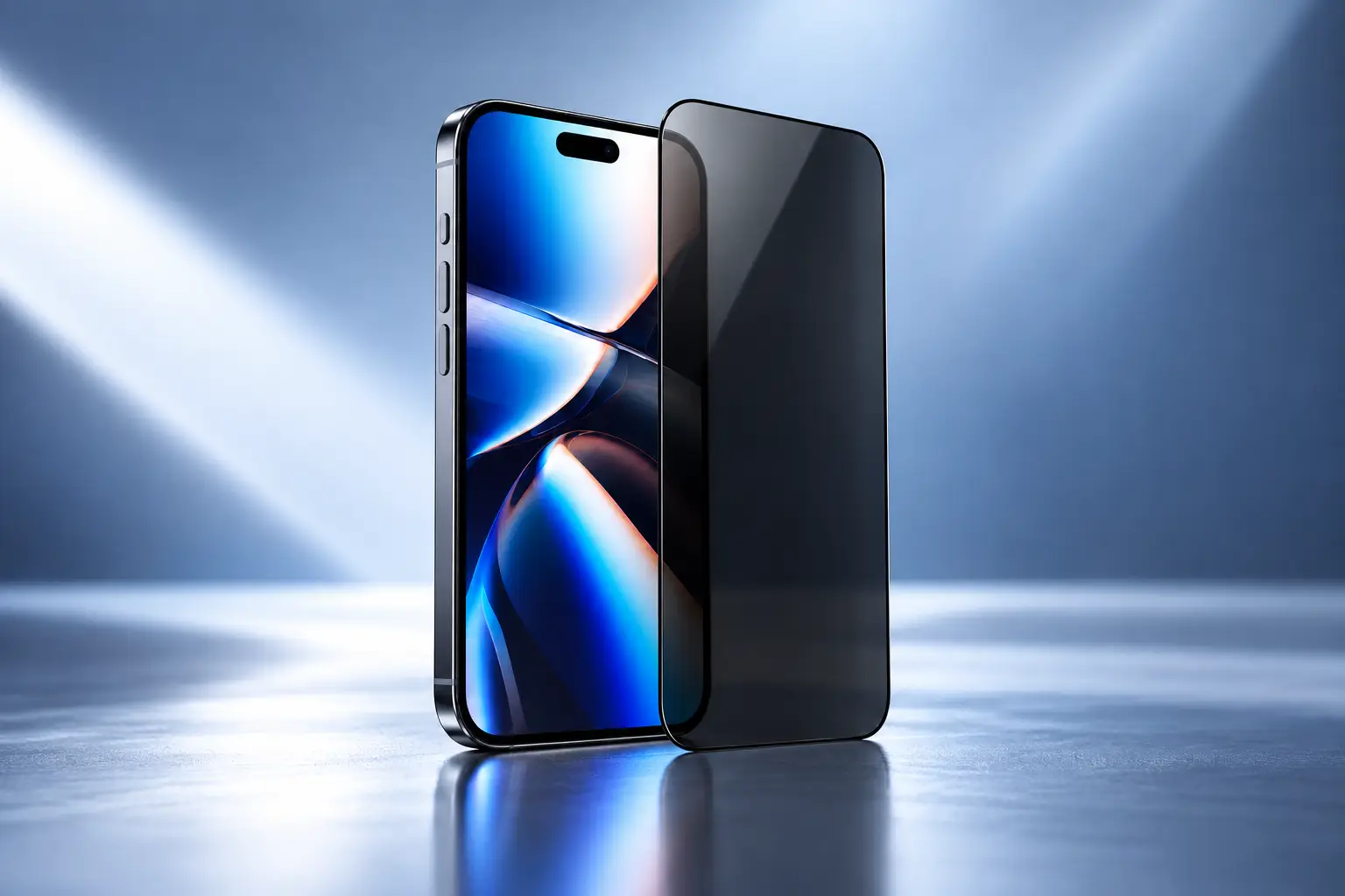RHINOSHIELD Impact Protector Anti-espion avec smartphone et protection d’écran
